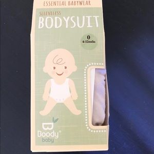 Boody baby organic bamboo onsie